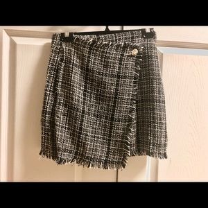 Tweed Mini Skirt Medium